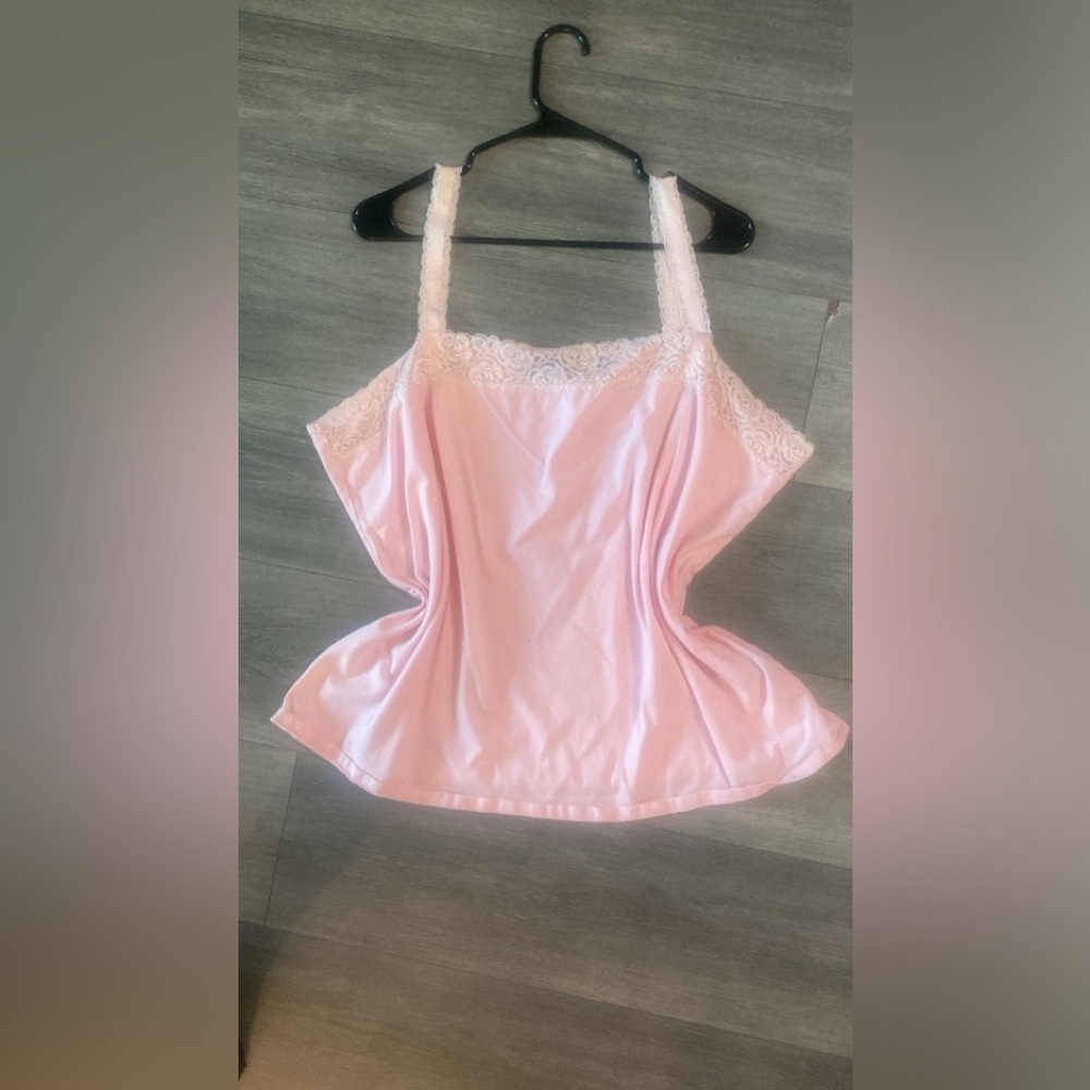 Avenue Stretch coquette womens pink n light pink floral lace design 🎀